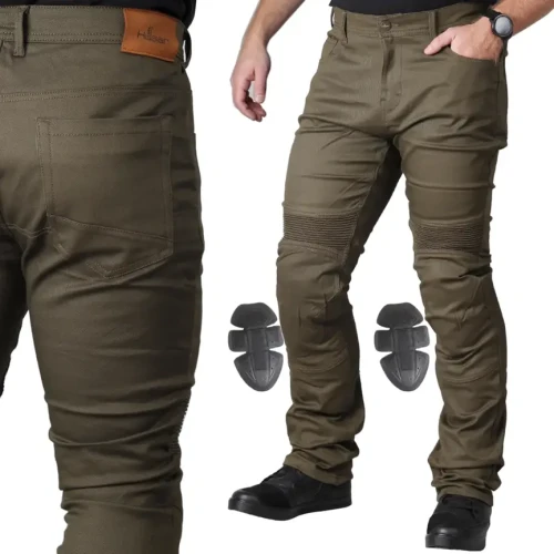 Przejdź do produktu jeansy motocyklowe HUSAR FALCON zielone